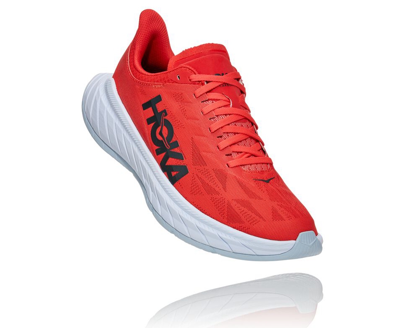 Red hoka hotsell shoes